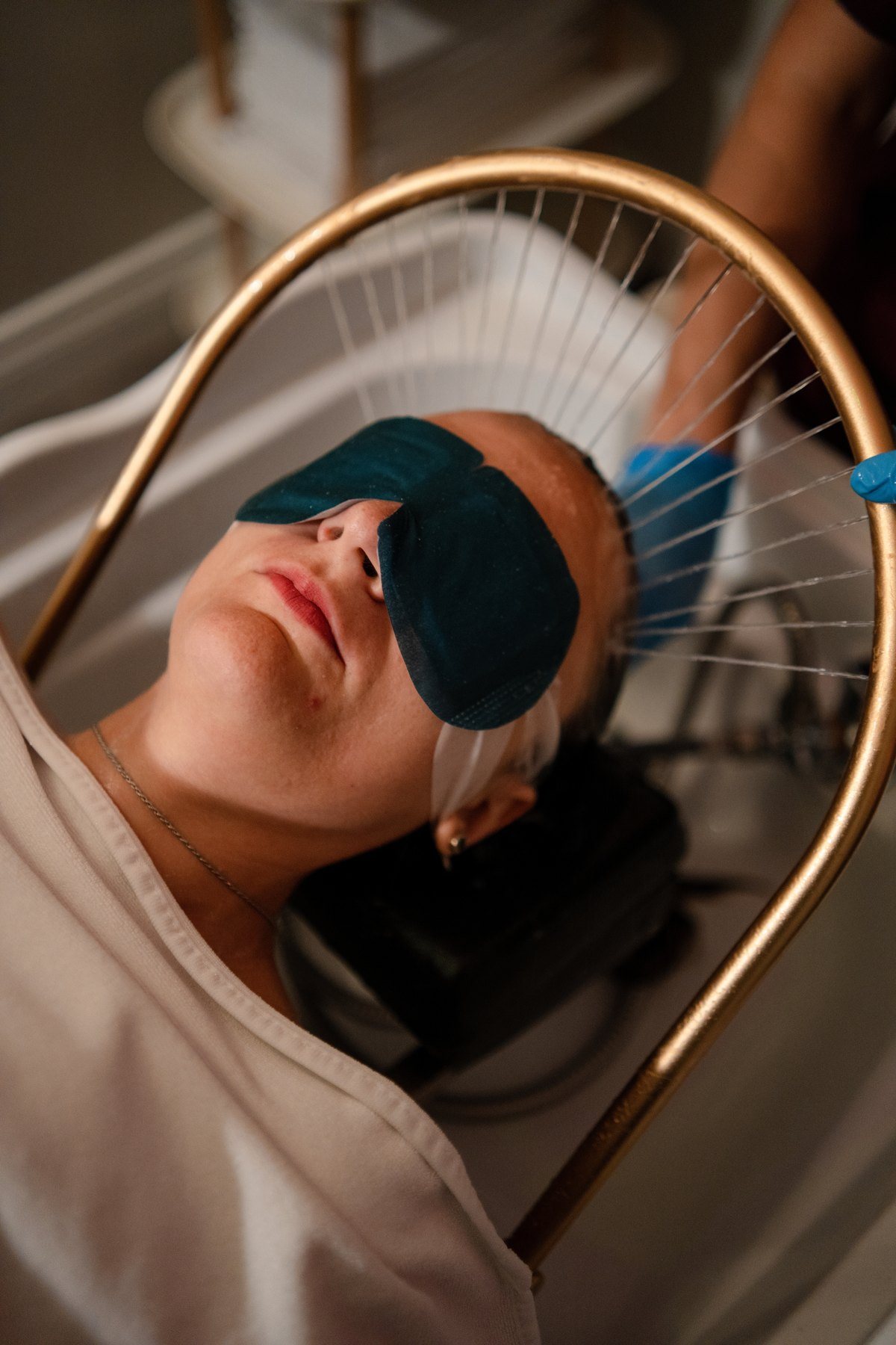 Rainbow Head Spa treatment